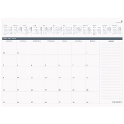 Debden Table Top Planner Refill 370x530mm Month To View