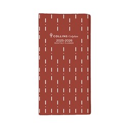 Collins Colplan Planner B6/7 2 Years Month To View Red