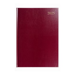 Collins Essential Diary A4 Week To View Maroon