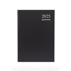 Collins Essential Appointment Diary A5 Day To Page Black