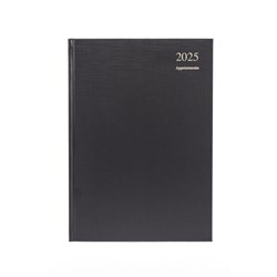 Collins Essential Appointment Diary A4 Day To Page Black