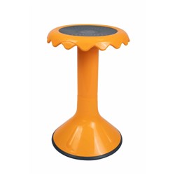 Visionchart Creative Kids Sunflower Stool 520W x 330D x 330mmH Orange