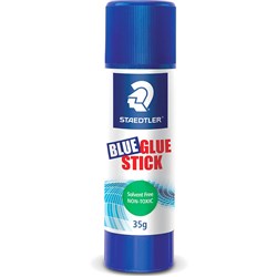 Staedtler Glue Stick 35G Solvent Free Non Toxic Blue