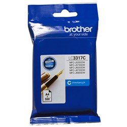 Brother LC-3317C Ink Cartridge Cyan