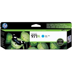 HP 971XL OfficeJet Ink Cartridge High Yield Cyan CN626AA