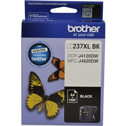 Brother LC-237XLBK Ink Cartridge High Yield Black